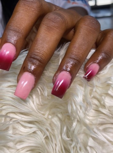 Chrome finish nails