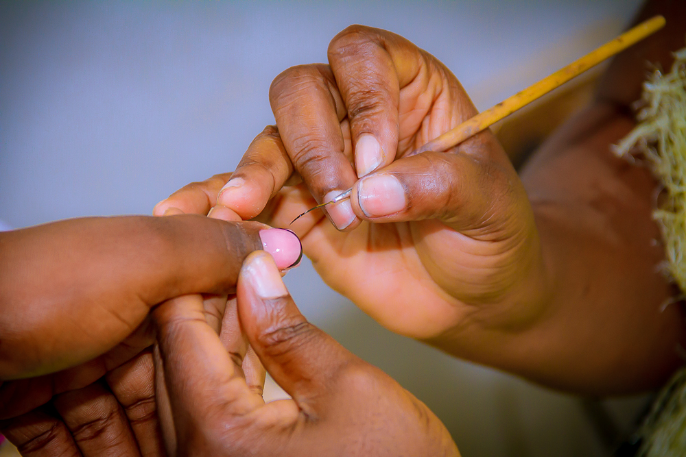 Nail work at The Nail Spot