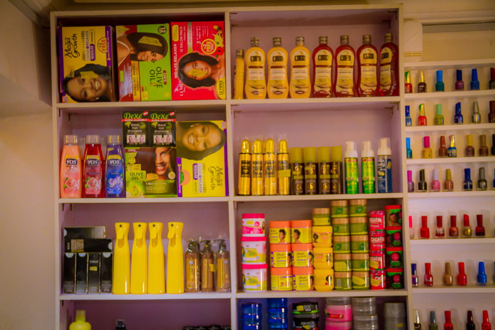 Cosmetics collection at The Nail Spot