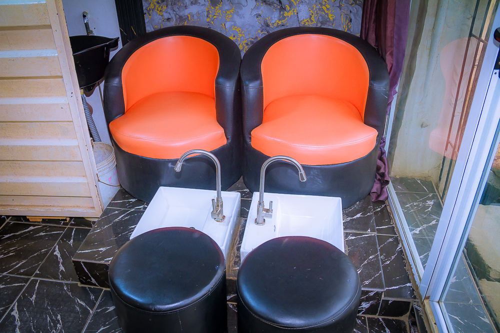 Pedicure seat at The Nail Spot